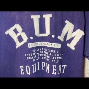VTG B.U.M. Equipment Oversized LG Shirt